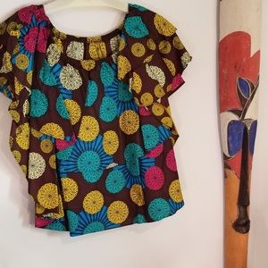 African Print Top